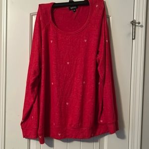 Buffalo David Bitton Red heart sweater